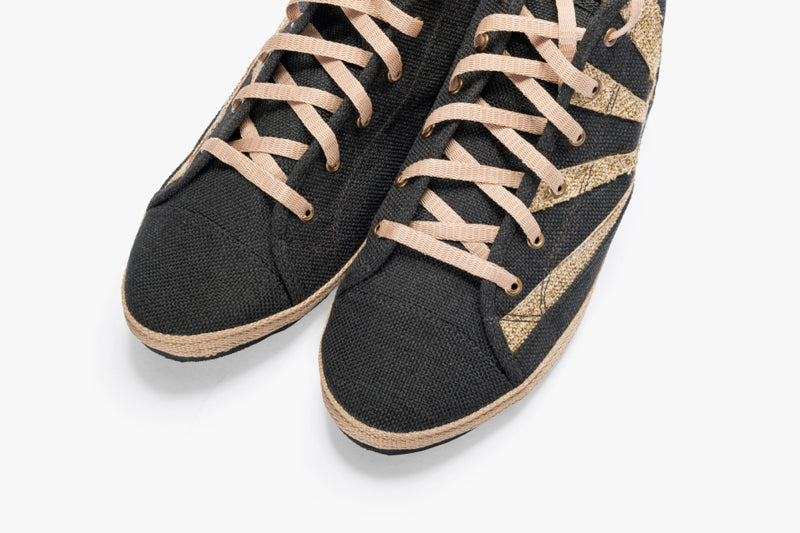 New Hemp High Tops ~ Sage Green