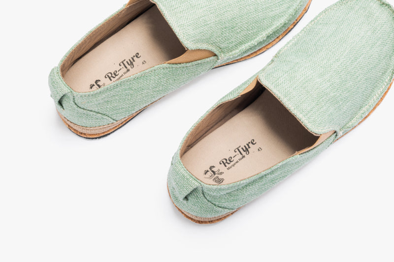 Hemp Loafer ~ Natural White