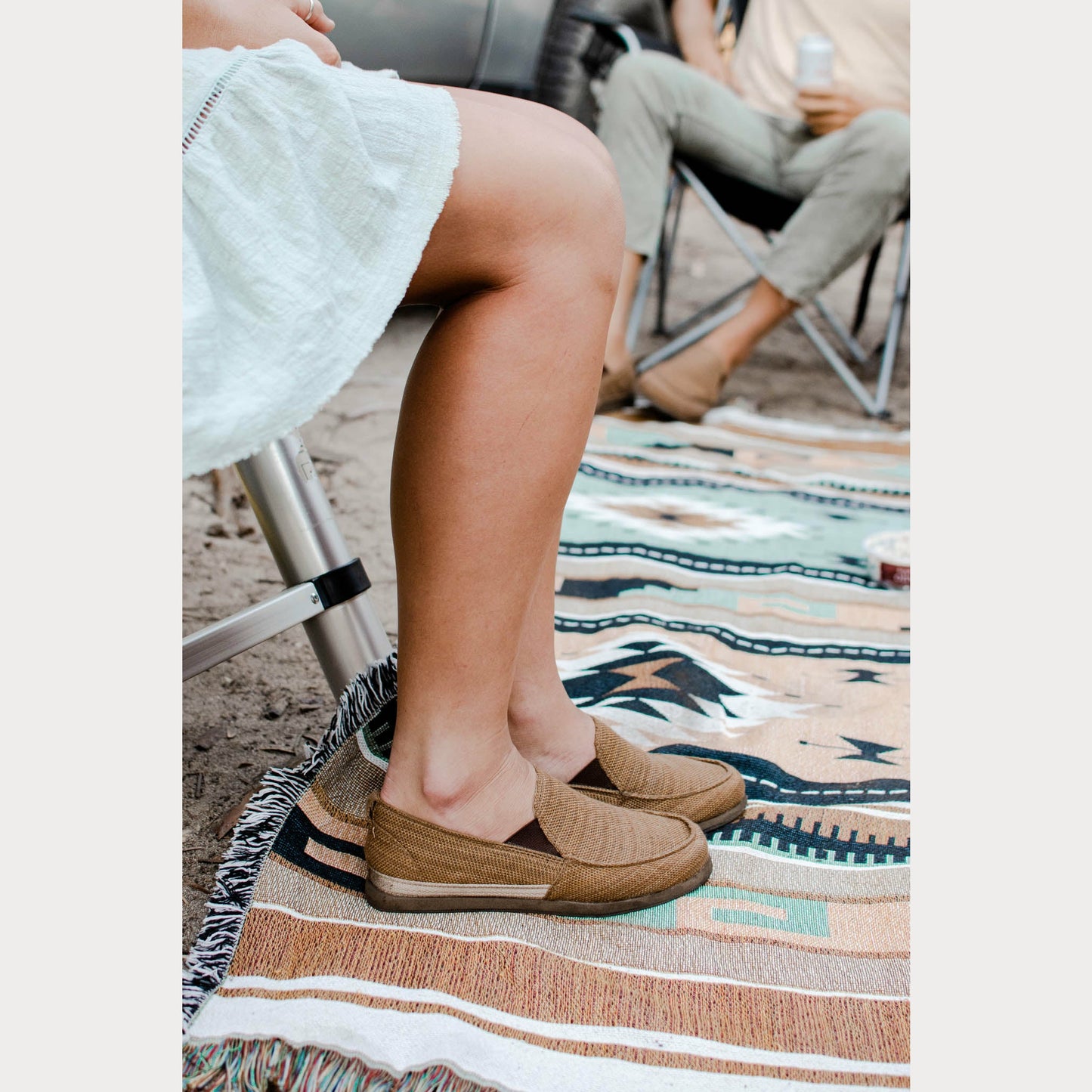Hemp Loafer ~ Natural White