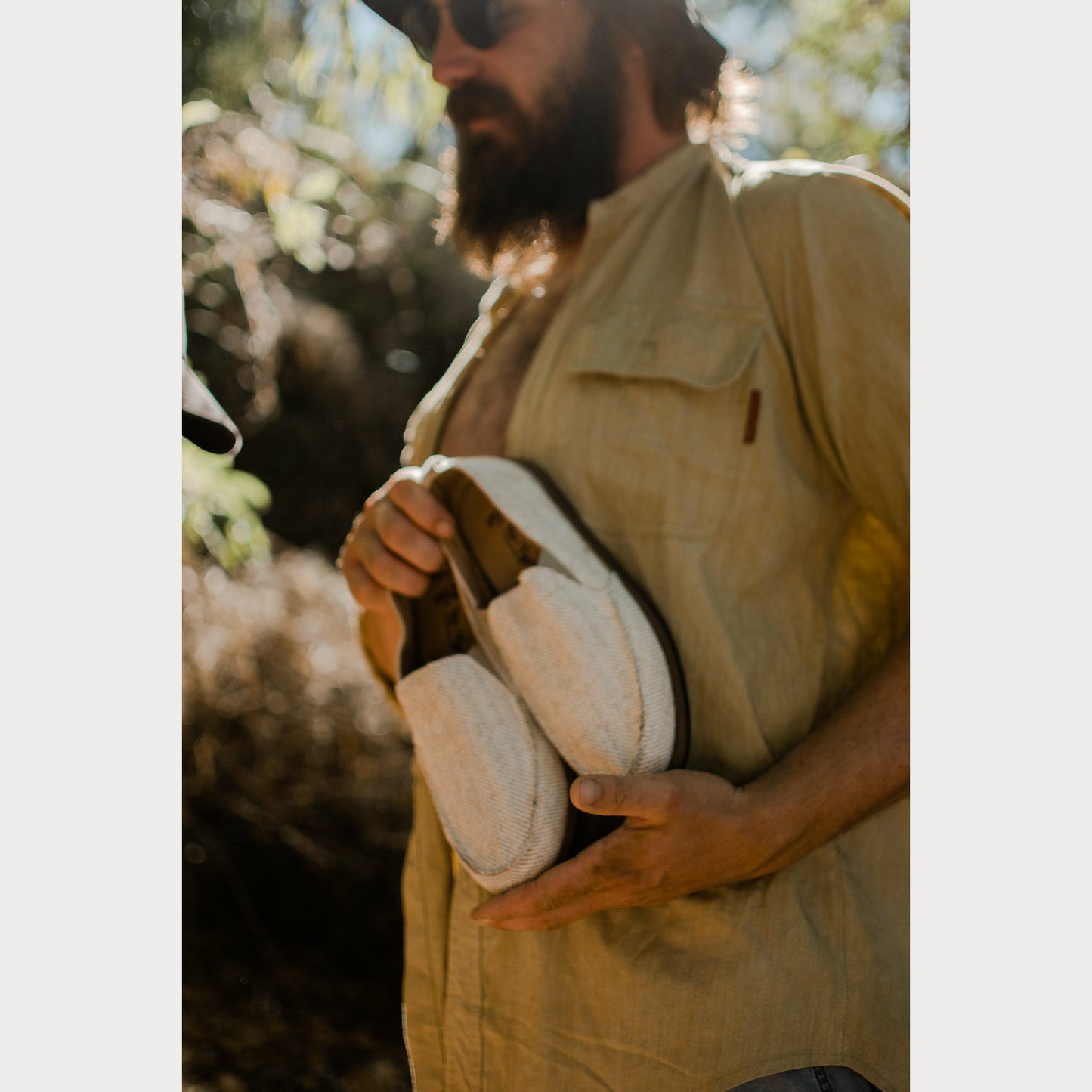Hemp Loafer ~ Natural White