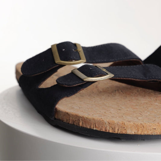 Hemp & Cork Pool Slides ~ Custom Colour Strap