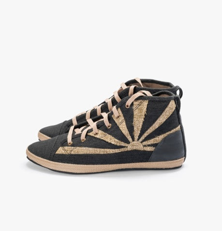 New Hemp High Tops ~ Black