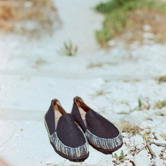 Recycled Denim Loafers