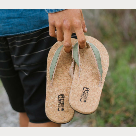 Men's Cork Thongs