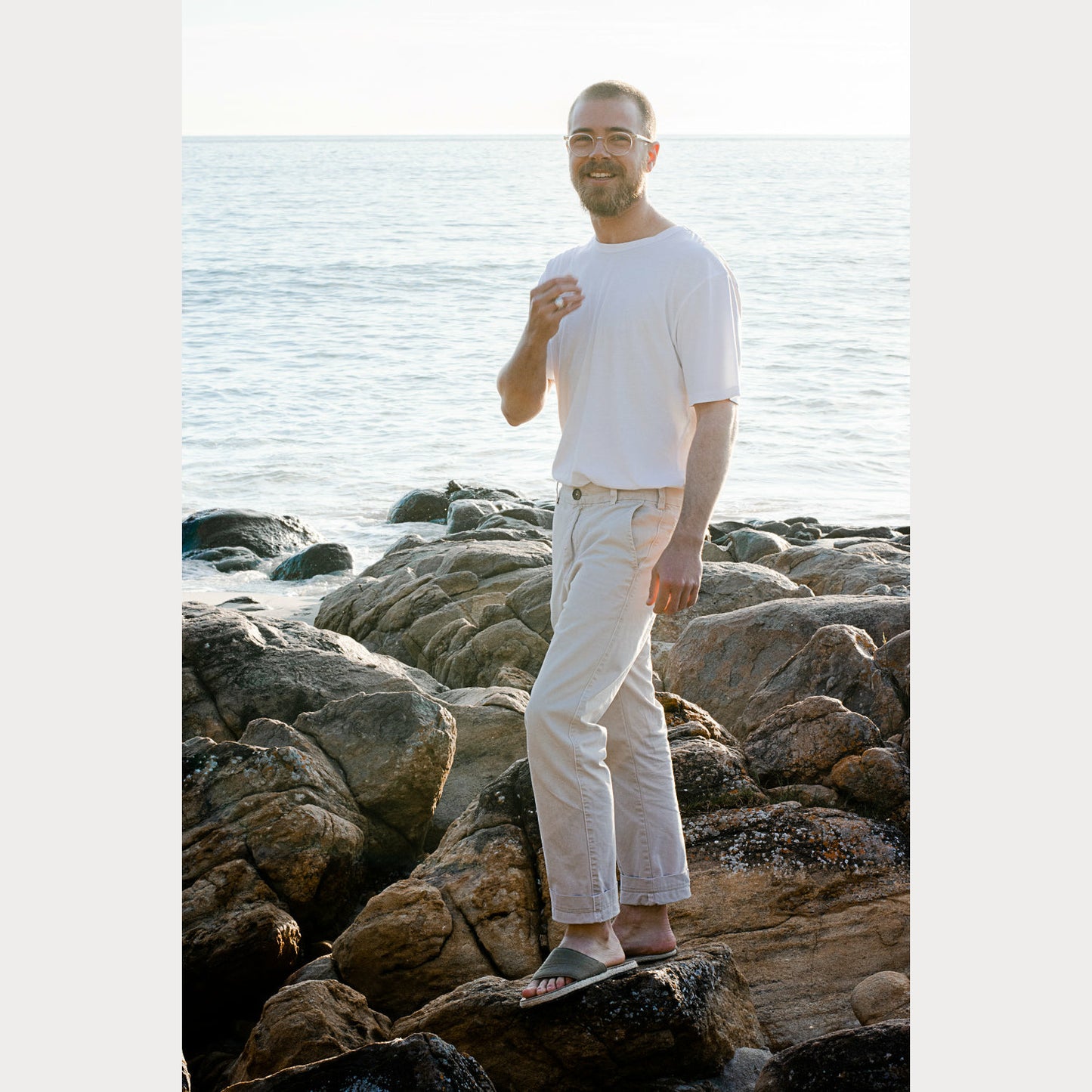 Men's Hemp Slides